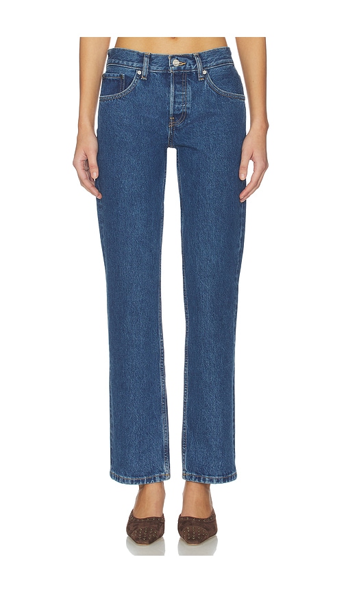 Ariel Mid Rise Wedgie Jeans