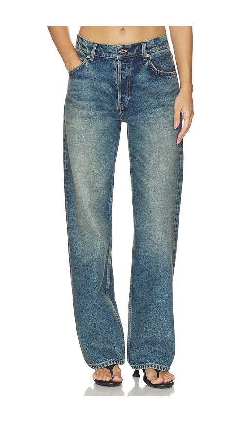 Mid Rise Baggy Jean