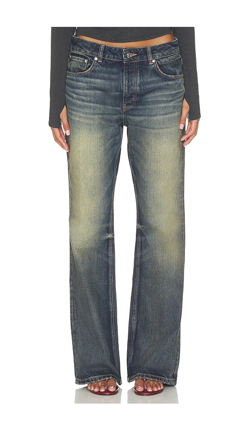 Rowan Mid Rise Flare Jean