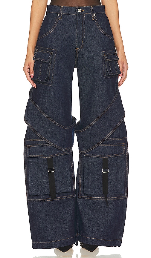 Jeans Cargo Wide Leg