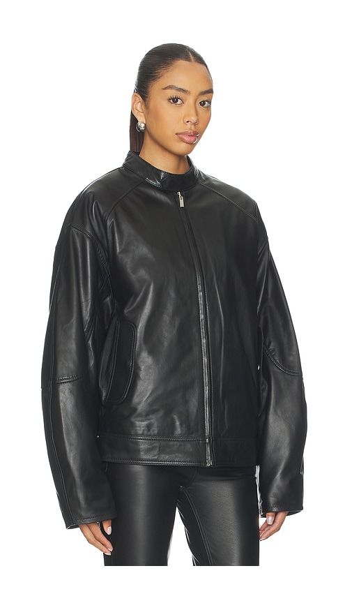  Eb Denim Jacke Domenico Bomber In Black. Größe S. Also In Xs, M, L. 