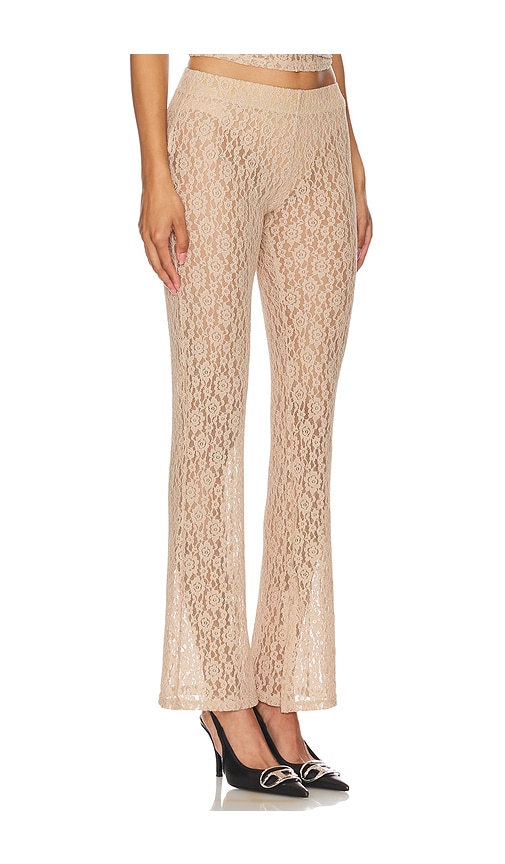 Shop Eb Denim Low Rise Legging In Beige