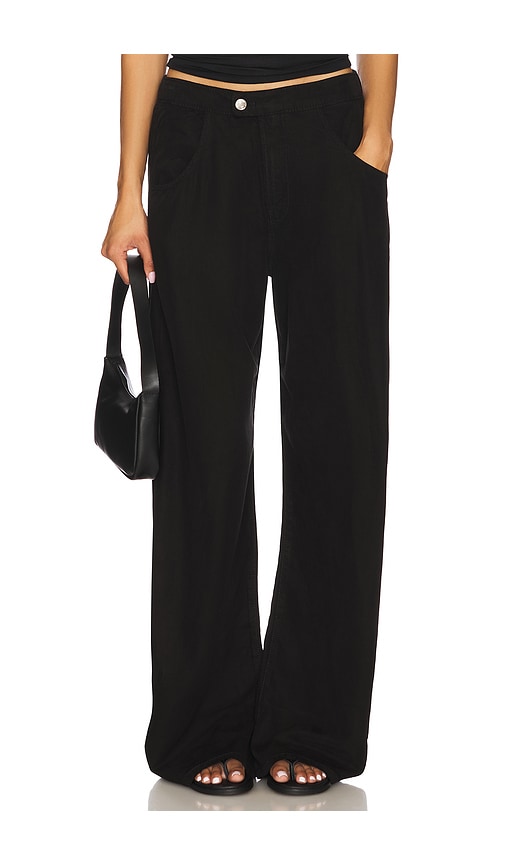 Eddie Bowed Linen Pant in . Size M - EB Denim - Modalova