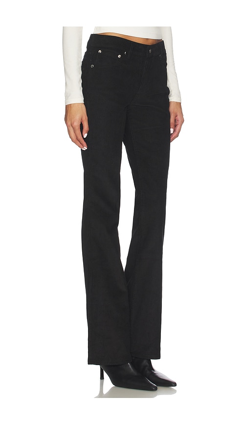 Eb Denim Maria Bootcut Corduroy Pants Black Corduroy In Multi
