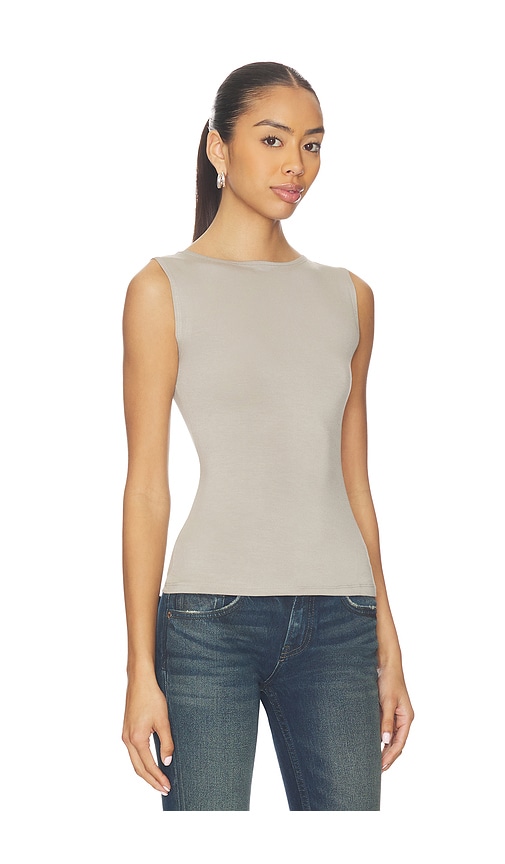 Eb Denim South Beverly Tank Top In Gray