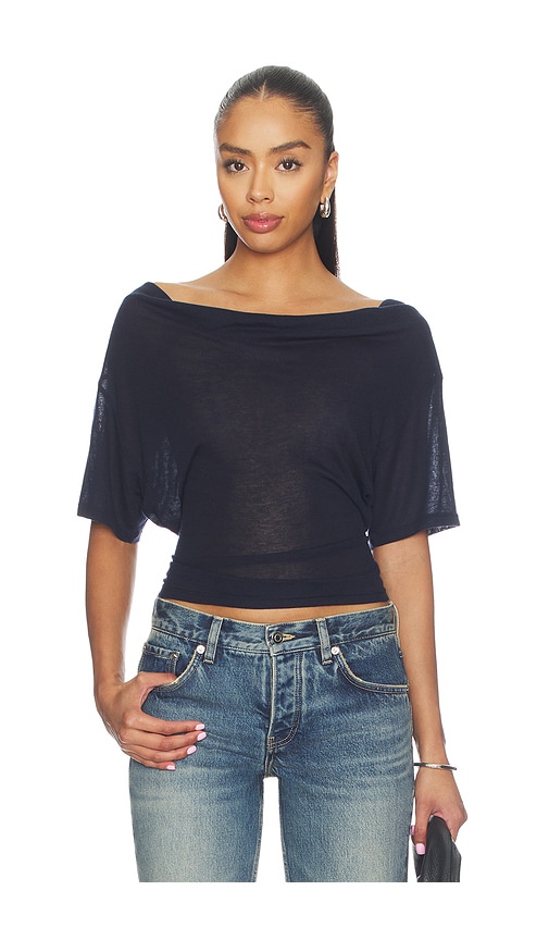 Madeo Cowl Neck Tee