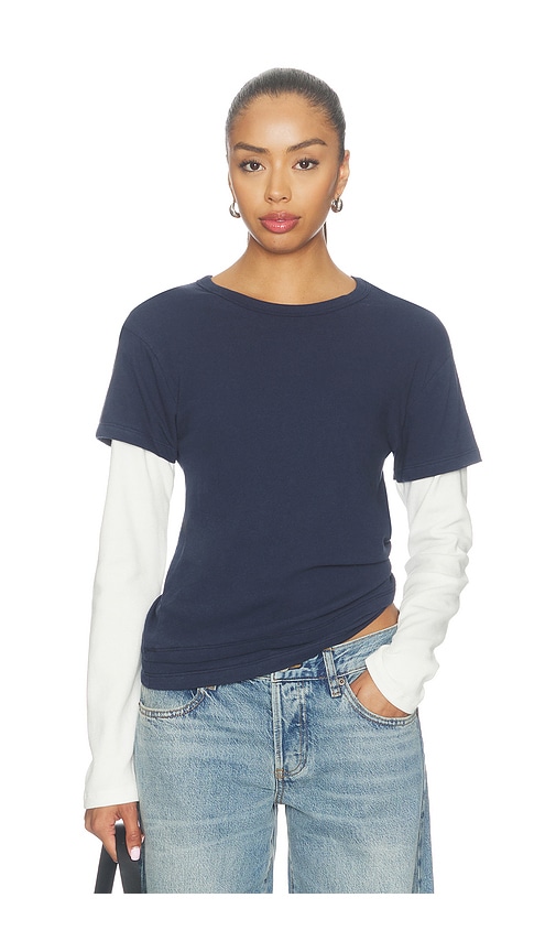 Rory Layered Long Sleeve Top