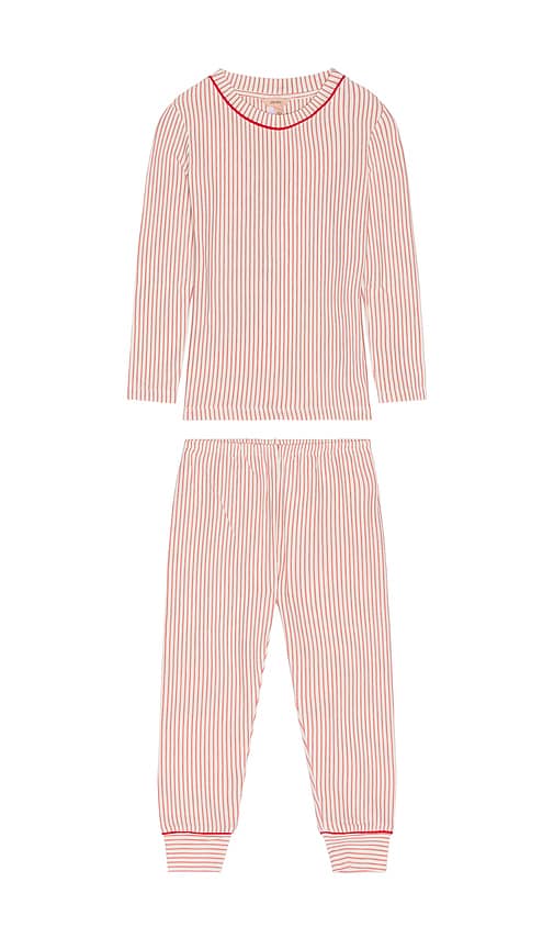 eberjey Kids Printed Long Pajama Set