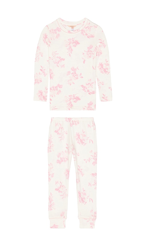 eberjey Kids Printed Long Pajama Set