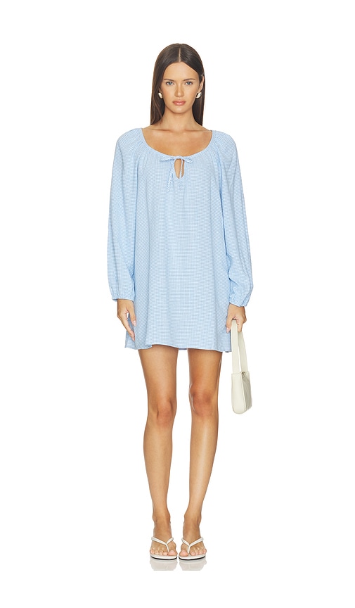 eberjey Linen Blend Short Dress