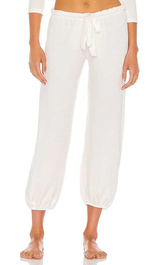 eberjey Pointelle Pant in Ivory