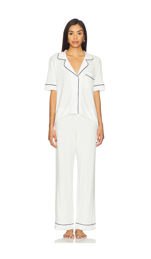 Gisele Long Pj Set in Ivory. - size S (also in L, XS)