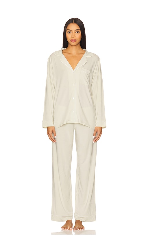 Gisele Long Pj Set in Sage. - size L (also in M, S, XL, XS) - eberjey - Modalova