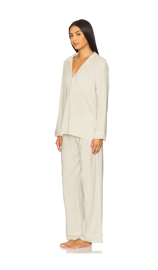 Eberjey Gisele Long Pj Set In Neutral
