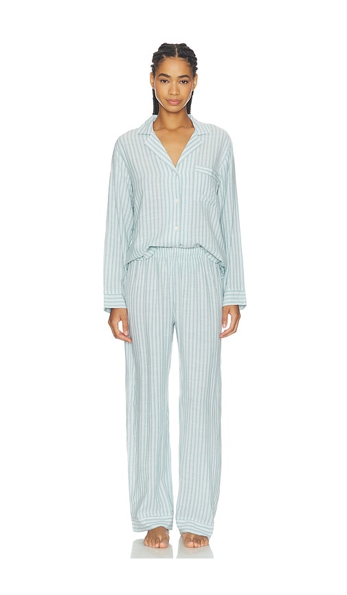 eberjey Nautico Long Pajama Set