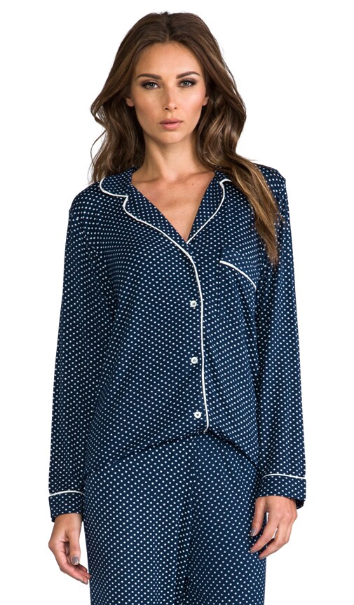 Sleep Chic PJ Set Navy/Ivory