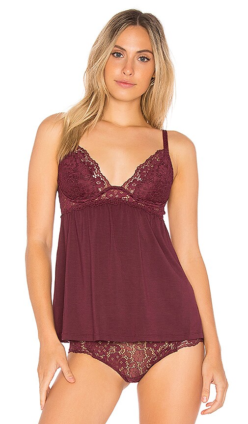 eberjey LILA 캐미숄 in Vineyard Wine | REVOLVE LILA 캐미숄 from Revolve.com