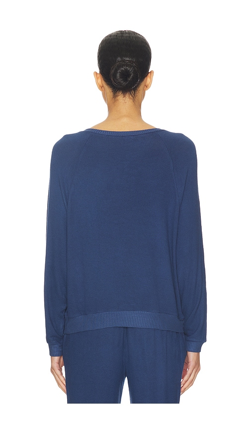  Eberjey Sweatshirt Cozy In Navy. Größe Xs. Also In S, M, L. 