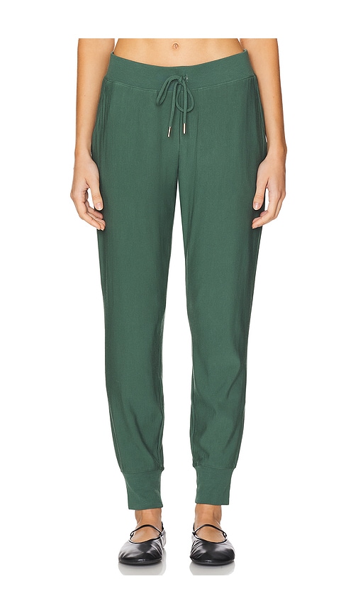 Shop Eberjey Softest Sweats Jogger In Green