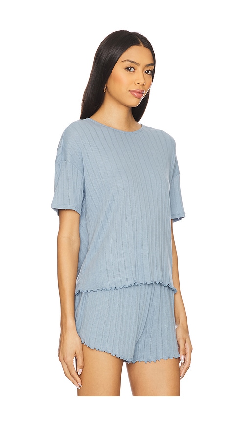 EBERJEY POINTELLE SHORT SLEEVE TEE