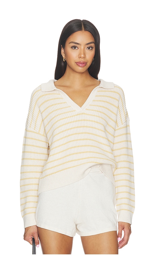 eberjey Fine Gauge Polo Top | Thumbnail 3