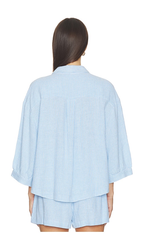 eberjey Linen Blend Relaxed Sleeve Top | Thumbnail 3