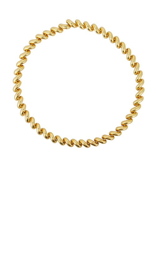 Eddie Borgo Torsade Necklace in Gold