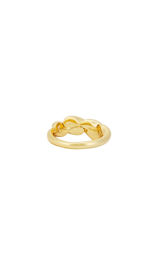  Eddie Borgo Ring Torsade Band In Metallic Gold. Größe 5. Also In 7. 