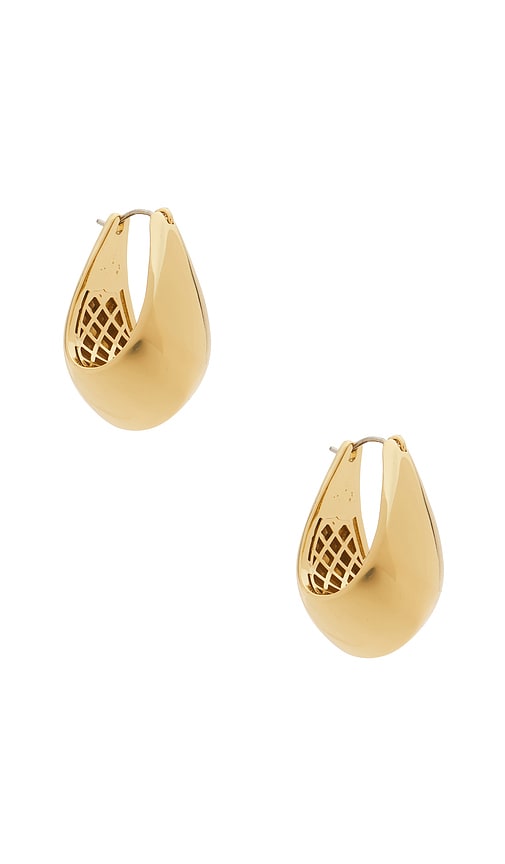 Eddie Borgo Teardrop Hoop Earrings