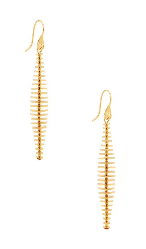 Eddie Borgo Discus Drop Earrings