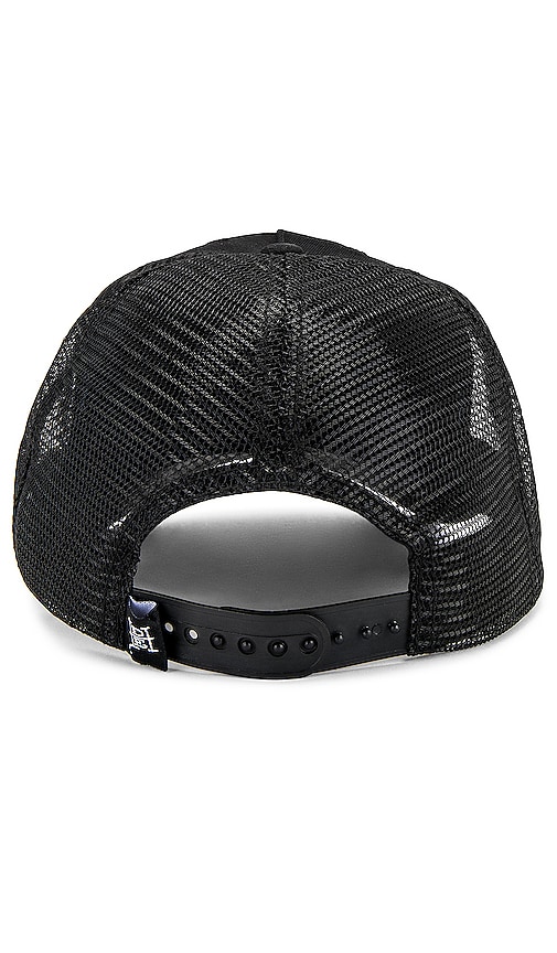 Shop Ed Hardy Tiger Head Hat In Black & White