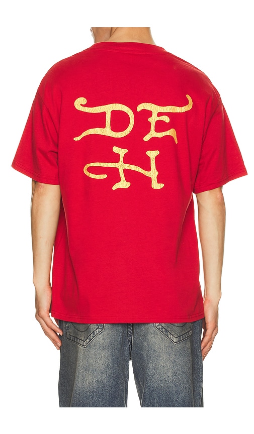 Ed Hardy Heart Boxy Tee In Red