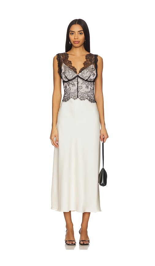 Elodie The Label Elodie Fabien Dress In White