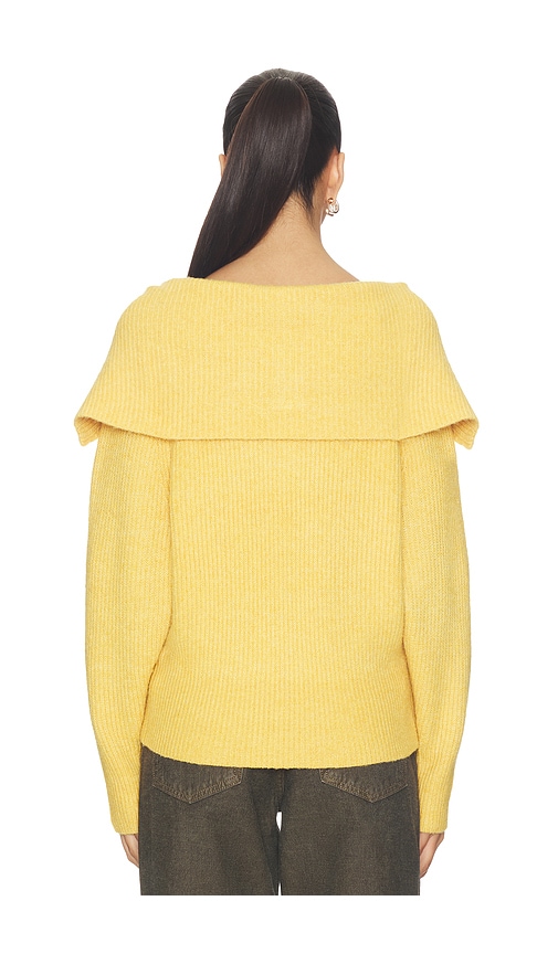  Elodie The Label Pullover Mit Reissverschluss Leigh In Mustard. Größe S. Also In M, L. 