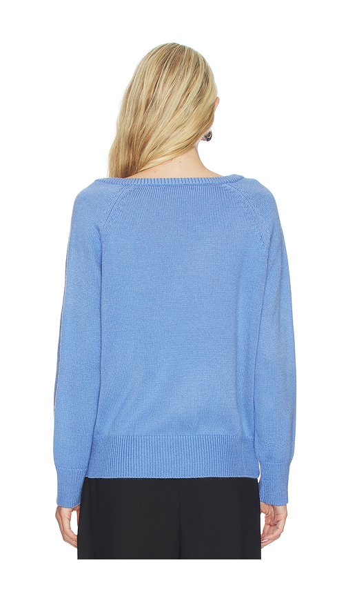  Elodie The Label V-pullover Soren In Blue. Größe S. Also In M, L. 