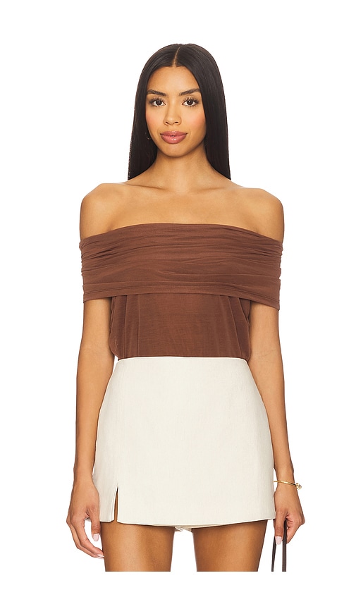 Fred Top in Brown. - size S (also in L, M, XS)