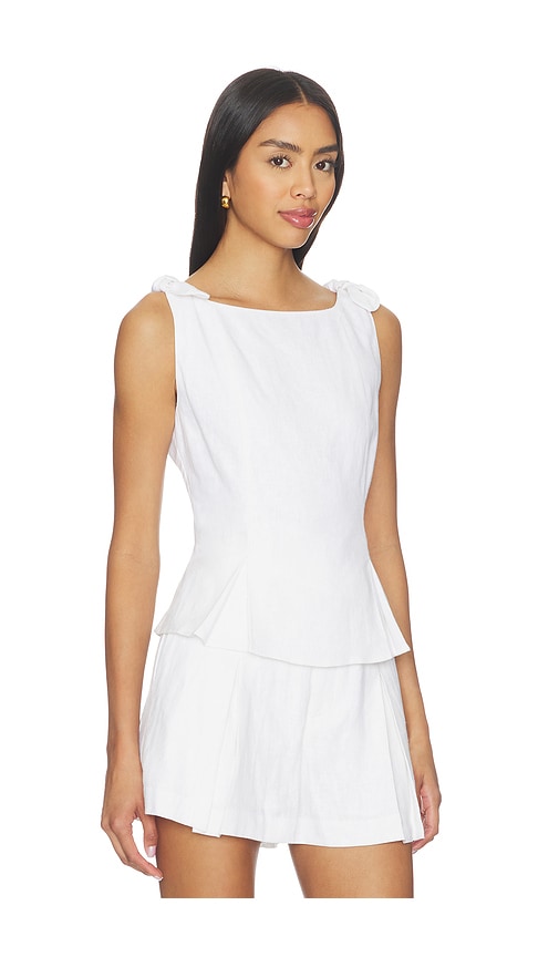 Elodie The Label Maisel Top In White