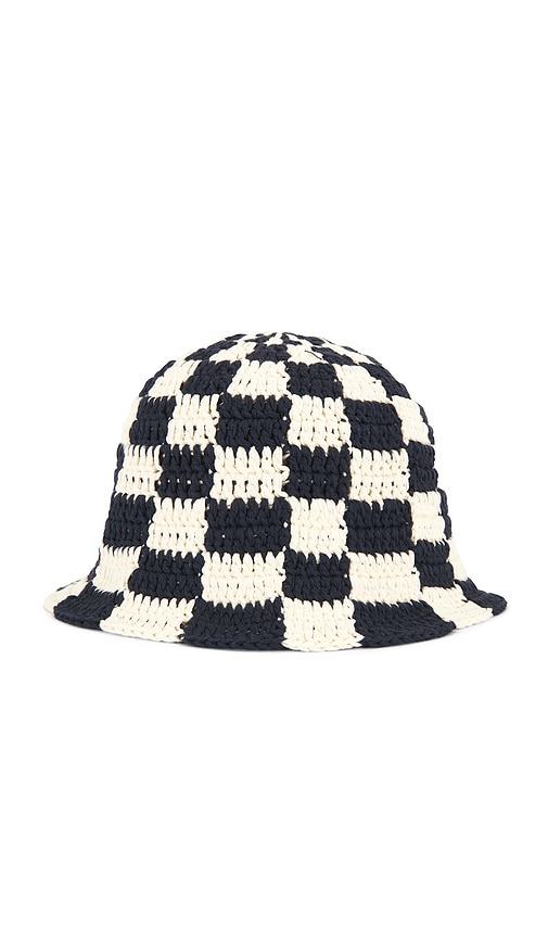 Edmmond Studios Chess Bucket Hat In Black