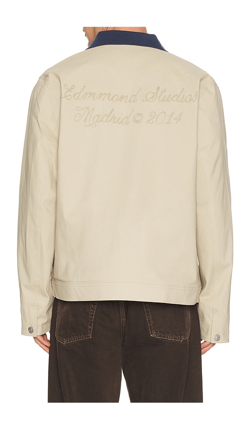  Edmmond Studios Signature Jacket In Tan. Size S. Also In M, Xl/1x. 