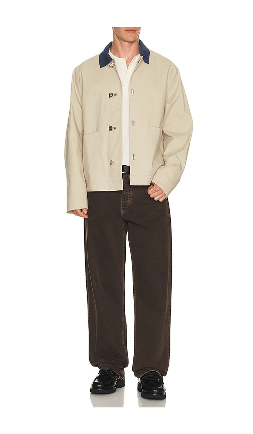  Edmmond Studios Signature Jacket In Tan. Size S. Also In M, L, Xl/1x. 