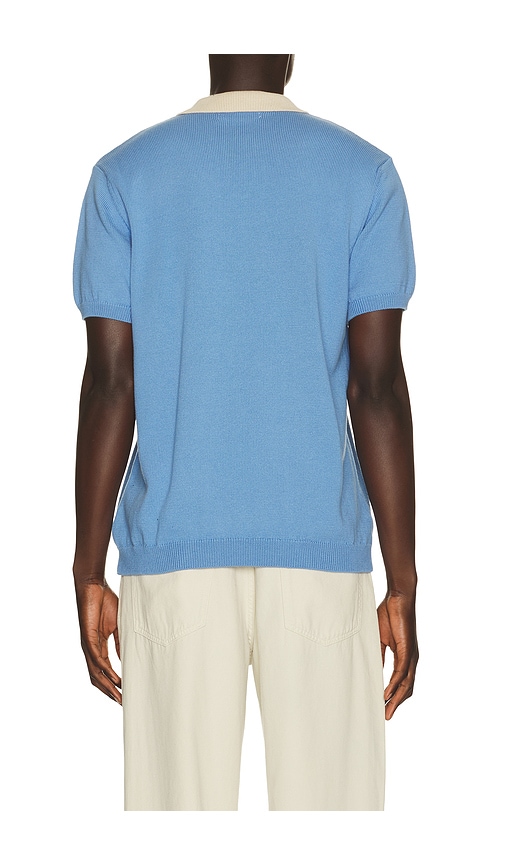  Edmmond Studios Dinners Polo In Blue. Size S. Also In M, L. 