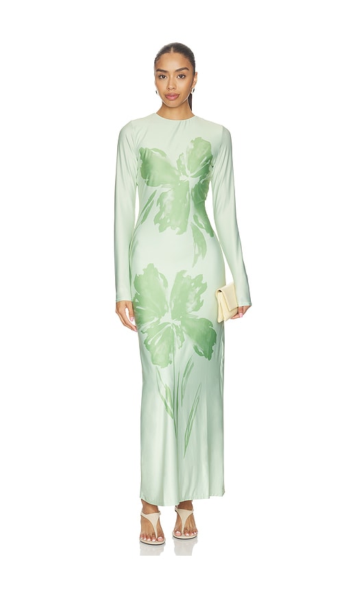 Green Floral Long Dress | REVOLVE Green Floral Long Dress | REVOLVE