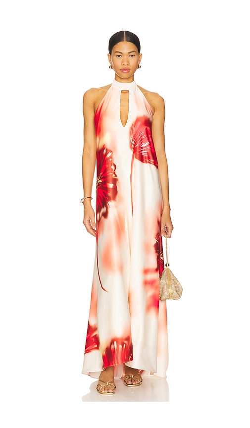 Acidic Long Dress in Red. - size S (also in M)