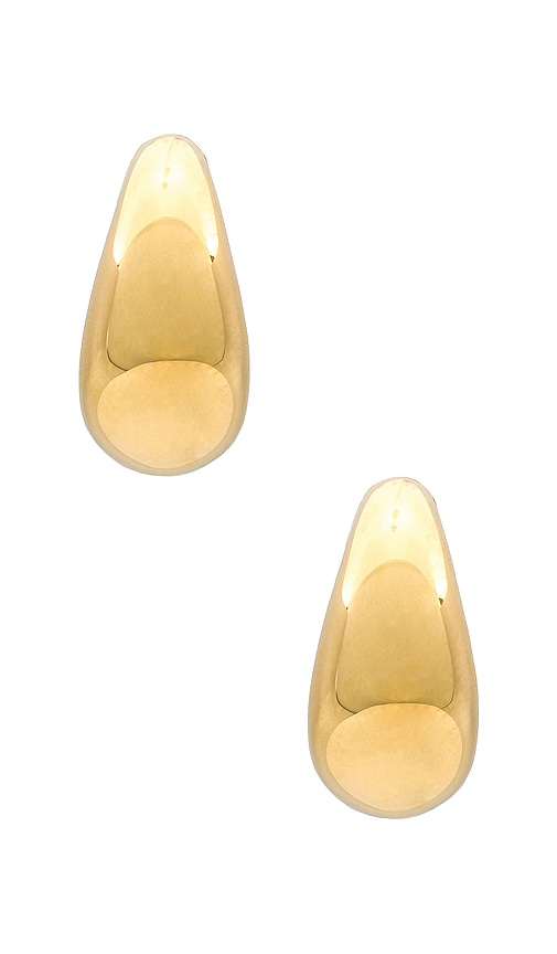  Ef Collection Ohrringe Jumbo Dome In Metallic Gold. 