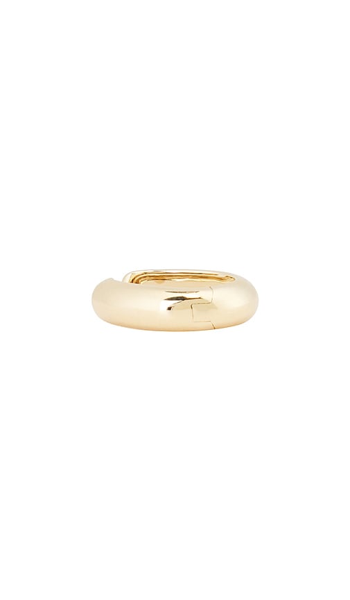 Jumbo Sasha Ear Cuff in Metallic Gold.
