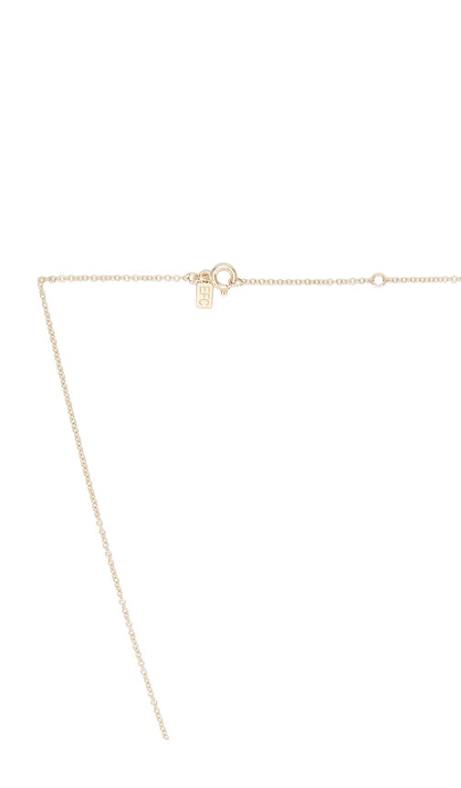  Ef Collection Halskette Mit Anhänger Diamond In Metallic Gold. 