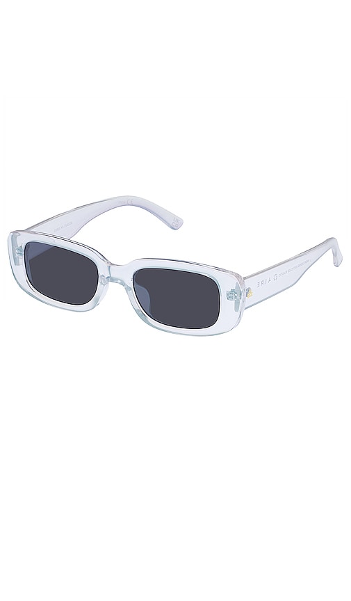 Shop Aire Ceres Sunglasses In Light Grey