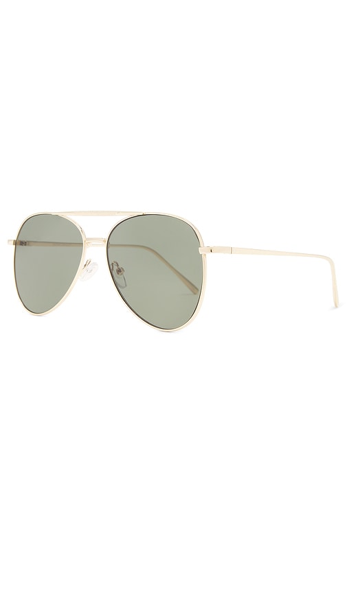 Shop Aire Alpha Sunglasses In Bright Gold