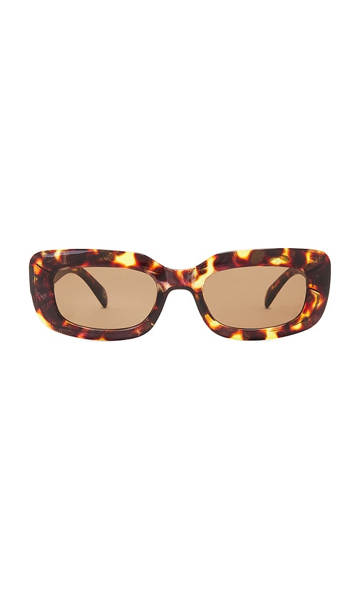 Shop Aire Orbit Sunglasses In Syrup Tort