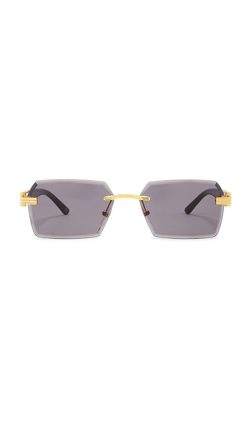 Shop Aire Nebula Sunglasses In Bright Gold & Black